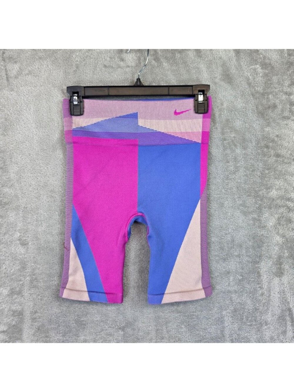Nike Compression Shorts Womens M Multicolor Dri-FIT Colorblock Training Biker